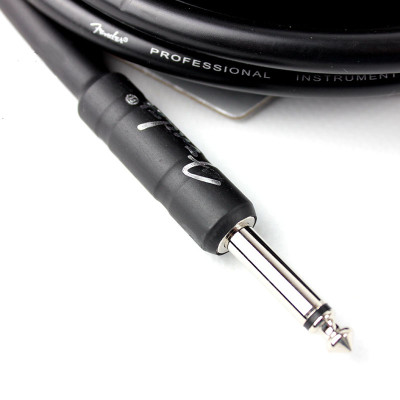 FENDER CABLE PROFESSIONAL SERIES 15' BLACK кабель інструментальний 4,5 м