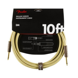 FENDER CABLE DELUXE SERIES 10' TWEED