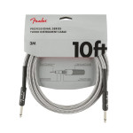 FENDER CABLE PROFESSIONAL SERIES 10' WHITE TWEED кабель инструментальный