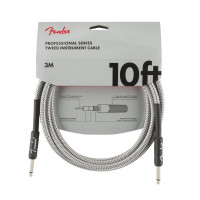FENDER CABLE PROFESSIONAL SERIES 10' WHITE TWEED