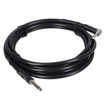 FENDER CABLE PROFESSIONAL SERIES 10' ANGLED BLACK інструментальний кабель