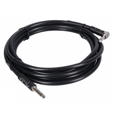 FENDER CABLE PROFESSIONAL SERIES 10' ANGLED BLACK інструментальний кабель