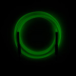 FENDER CABLE PROFESSIONAL SERIES 10' GLOW IN DARK GREEN инструментальный кабель