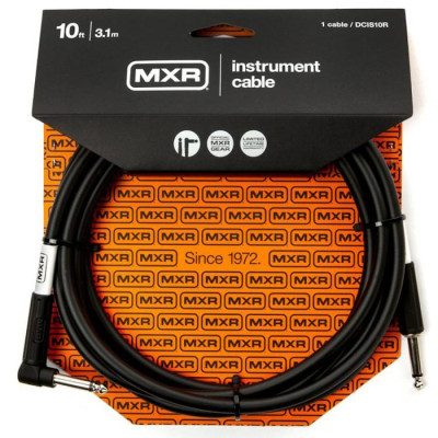 Інструментальний кабель DUNLOP MXR DCIS10R Standard Instrument Cable 3.м 10ft (Straight / Right)