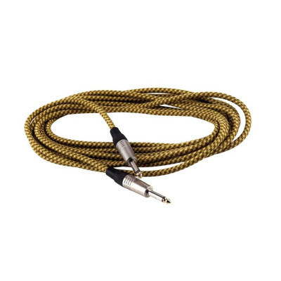 ROCKCABLE RCL30205 TC D/GOLD - VINTAGE TWEED (5m) інструментальний кабель, довжина 5м