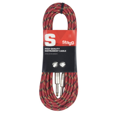 STAGG SGC6VT RD инструментальный кабель (6m)