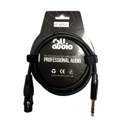 4all Audio XLR F - 6.35 TRS Stereo 1M 4all Audio XLR F - 6.35 TRS Stereo 1M