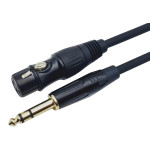 4all Audio XLR F - 6.35 TRS Stereo 1M мікрофонний балансний кабель