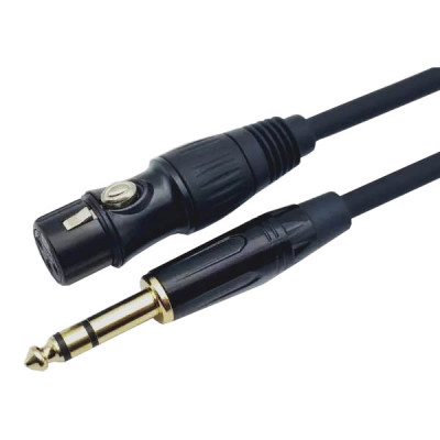 4all Audio XLR F - 6.35 TRS Stereo 1M мікрофонний балансний кабель