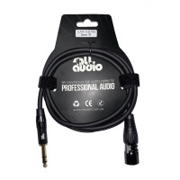 4all Audio XLR M-6.35 TRS Stereo 1M