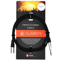 Clarity JACK-XLR(M) PRO/2m