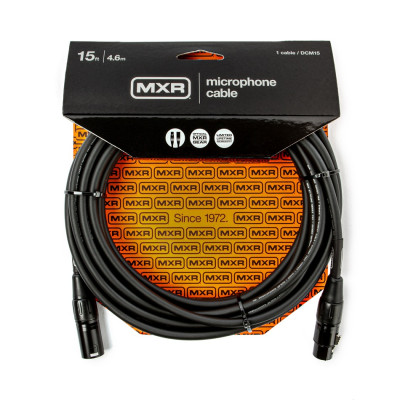 DUNLOP MXR DCM15 microphone cable 15ft (4.6m) мікрофонний кабель