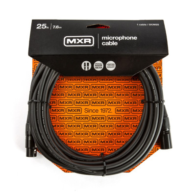 DUNLOP MXR DCM25 microphone cable 25ft (7.6 m) мікрофонний кабель