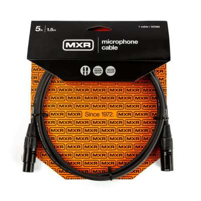 DUNLOP MXR DCM5 microphone cable 5ft (1.5m) мікрофонний кабель