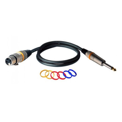 ROCKCABLE RCL30381 D6 F (1 м) микрофонный кабель