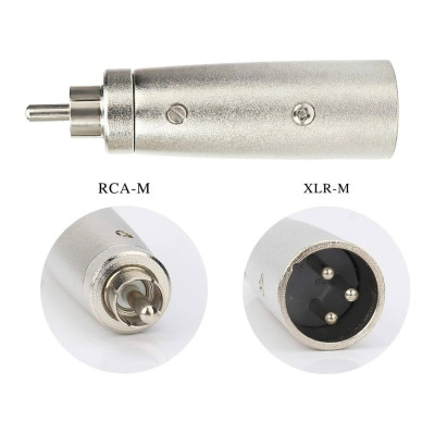 BIG GCB010 перехідник RCA "тато" - XLR "тато"