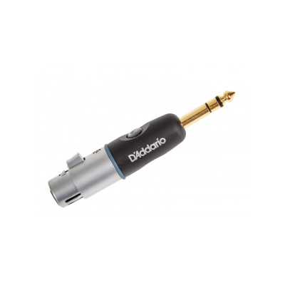 D'ADDARIO PW-P047AA перехідник з 1/4 Jack TRS ''тато'' - на XLR "мама"