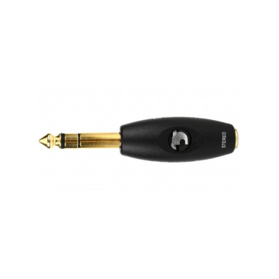 D'ADDARIO PW-P047E переходник 1/4" Jack TRS ''папа'' - 1/8" mini Jack TRS ''мама''