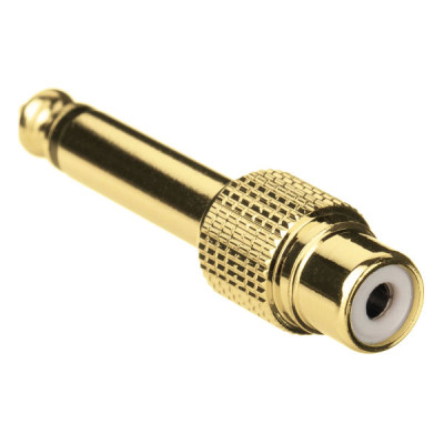 SOUNDKING CC302 - RCA to 1/4 Jack Adapter перехідник з тюльпан "мама" на моно джек "тато"