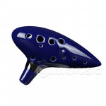 MAYA ZELDA K120A-01 BLUE окарина з чохлом та підставкою керамічна