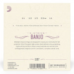 D`ADDARIO EJ57 BANJO NICKEL PLATED STEEL CUSTOM MEDIUM (11-22) струны для банджо
