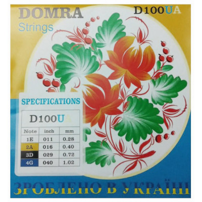DOMRA PRIMA D100UA ROSLAU струни для домри