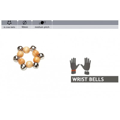 ROHEMA WRISTBELL 6 CROSS BELLS перкусійний браслет