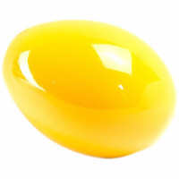 PALM PERCUSSION EGG SHAKER YELLOW