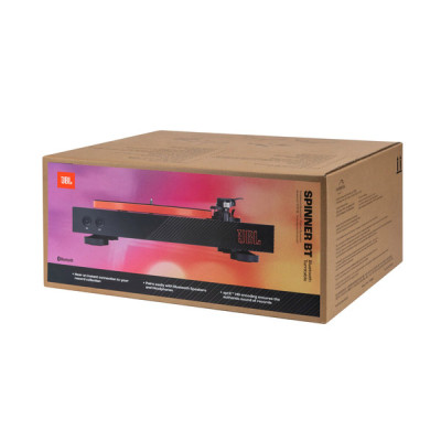 JBL Spinner BT Black/Orange  програвач вінілових платівок