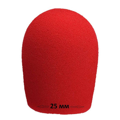 MAXTONE W-2 WINE RED вітрозахист для мікрофона
