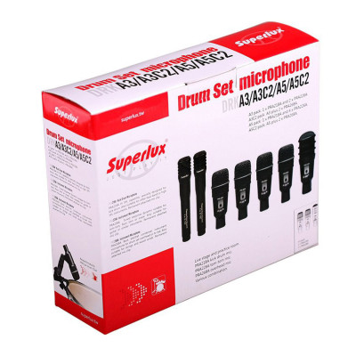SUPERLUX DRKA5C2 набір мікрофонів для барабанів
