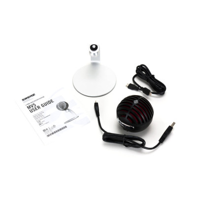 SHURE MV5/A-B-LTG універсальний цифровий USB мікрофон