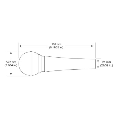 SHURE SM48LC мікрофон універсальний динамічний
