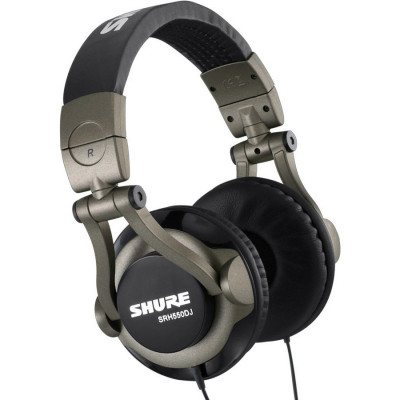 SHURE SRH550DJ професійні навушники для DJ