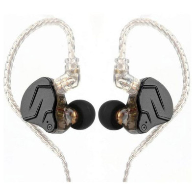 KZ ZSN Pro X BLACK MIC 1DD 1BA наушники с микрофоном
