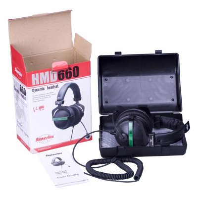 SUPERLUX HMD660E студійні навушники з мікрофоном