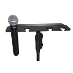 GATOR FRAMEWORKS GFW-MIC-4TRAY MULTI MIC HOLDER FOUR (4) MICS тримач