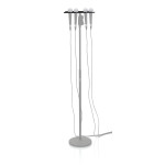 GATOR FRAMEWORKS GFW-MIC-4TRAY MULTI MIC HOLDER FOUR (4) MICS тримач