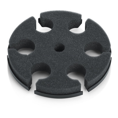 GATOR FRAMEWORKS GFW-MIC-6TRAY MULTI MICROPHONE TRAY HOLDS 6 MICROPHONES тримач