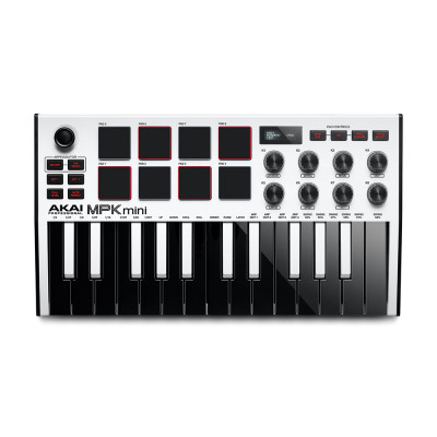 AKAI MPK MINI MK3 WHITE контролер MIDI клавіатура