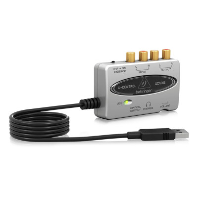 BEHRINGER UCA202 аудіоінтерфейс USB 