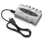 Behringer UFO202 USB аудіоінтерфейс із вбудованим фонокоректором