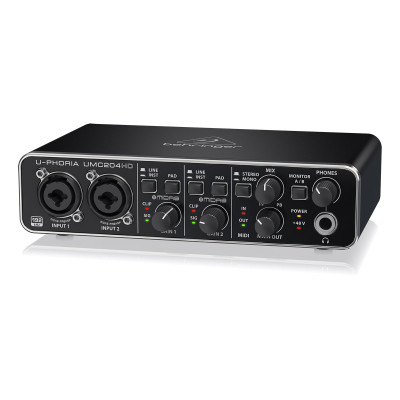 Behringer UMC204HD аудіоінтерфейс USB/MIDI