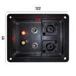 BIG JX2 разъемная планка для корпуса АС