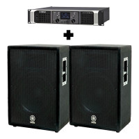 Акційний комплект YAMAHA A15 (2 шт) + підсилювач YAMAHA PX3