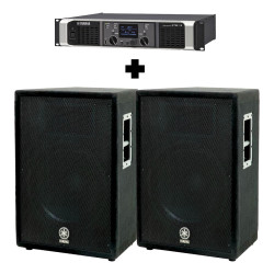 Акційний комплект YAMAHA A15 (2 шт) + підсилювач YAMAHA PX3 Акційний комплект YAMAHA A15 (2 шт) + підсилювач YAMAHA PX3