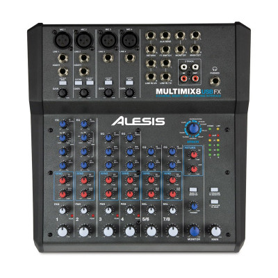 ALESIS MULTIMIX 8 USB FX мікшерний пульт