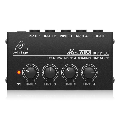 Behringer MX400 MICROMIX 4-канальний лінійний мікшер
