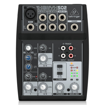 BEHRINGER XENYX 502 микшерный пульт