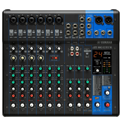 Мікшерний пульт з USB аудіоінтерфейсом YAMAHA MG12XUK
